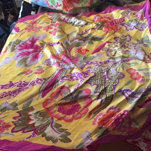Silk Lauren Ralph Lauren square scarf